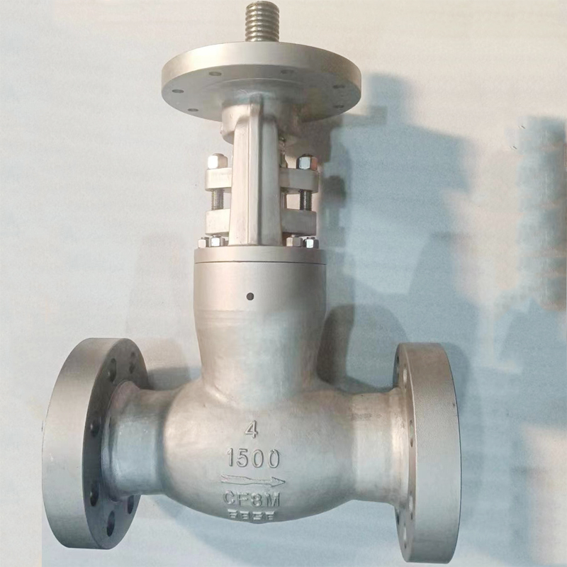 6 inch Pressure Sealed Bonnet Gate Valve in CF8M and Class 1500LB